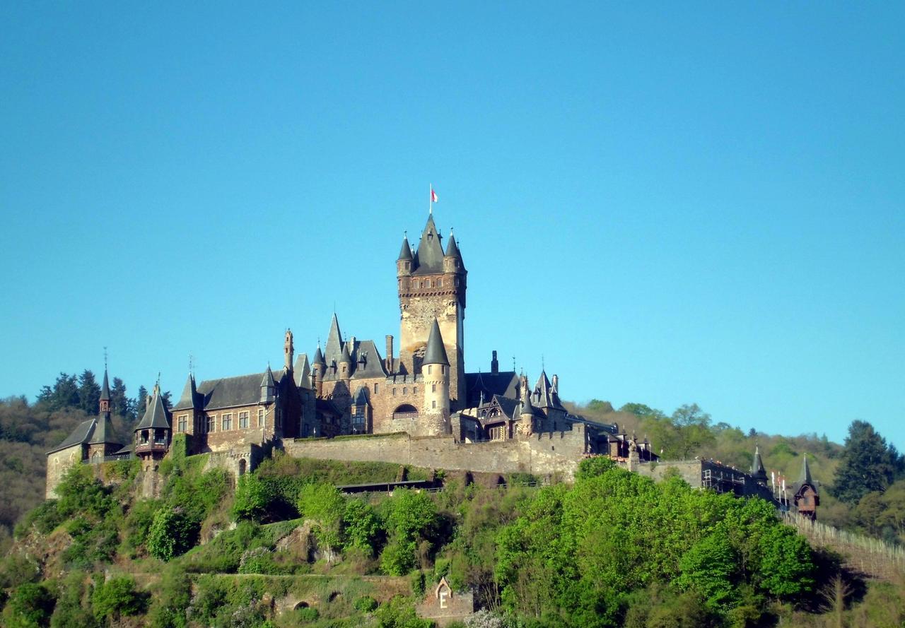 Ferienwohnung Burgenblick Cochem Esterno foto
